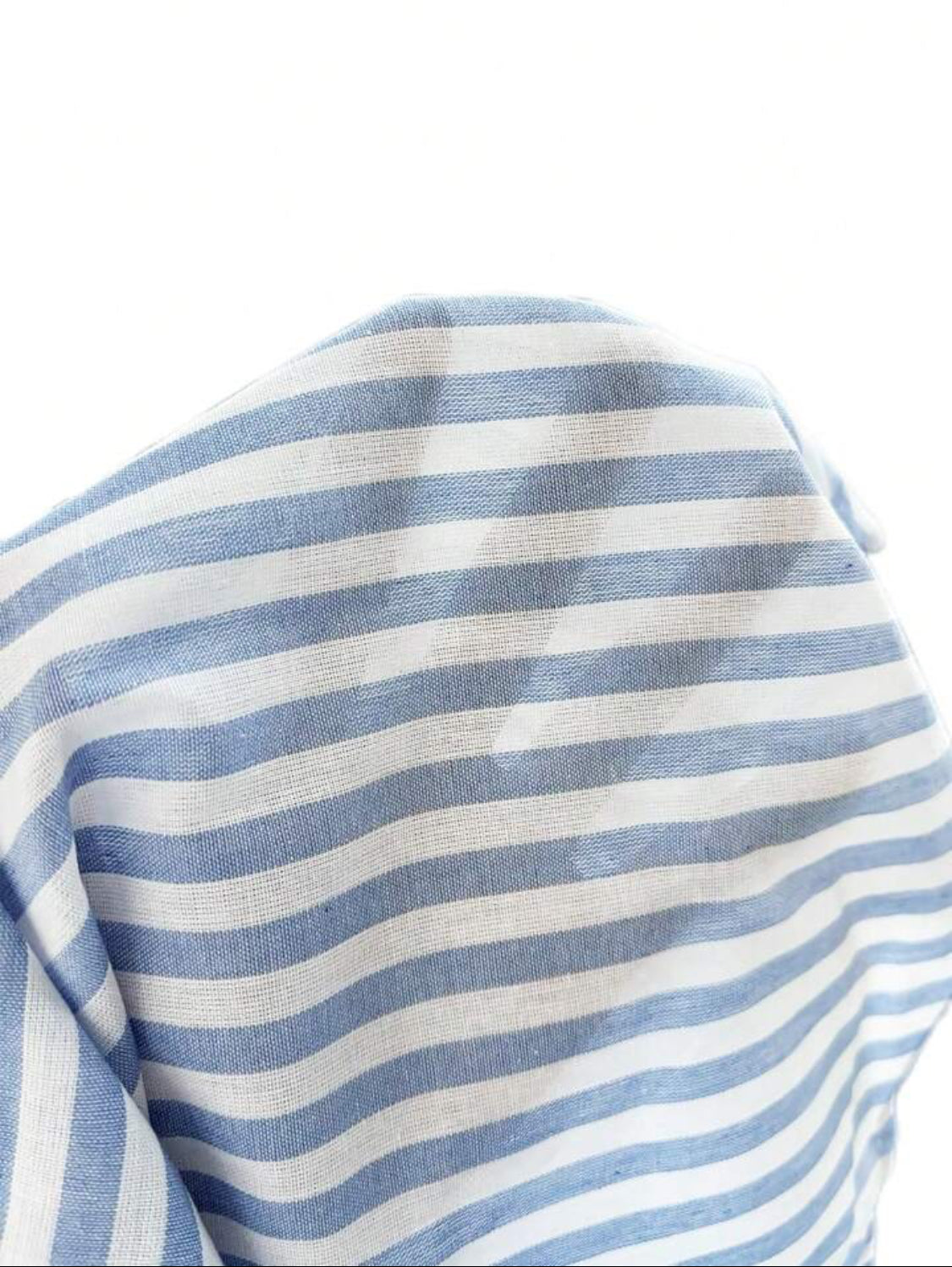 Manfinity Hypemode Men’s Blue & White Striped Long Sleeve Shirt